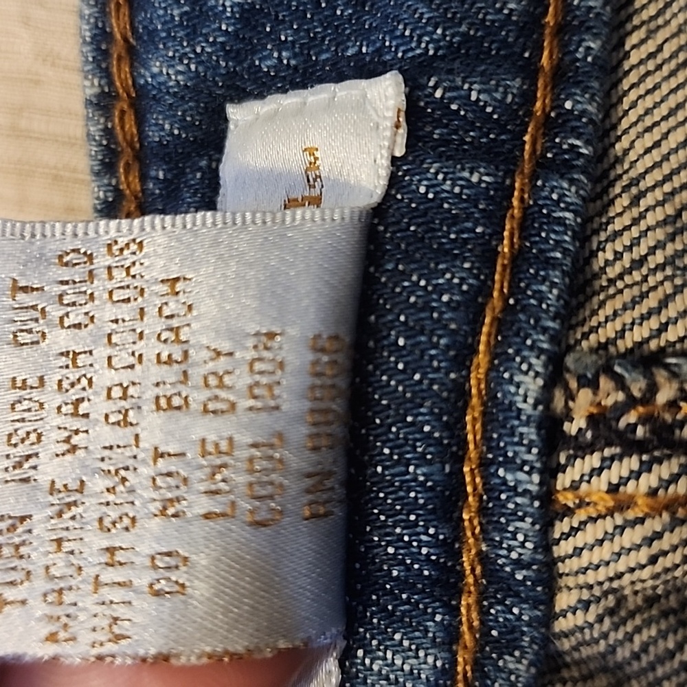 Monroe And Main Womens Burgandy Embroidery Wide Leg Plus Size Blue Jeans Size 16 - Picture 12 of 13
